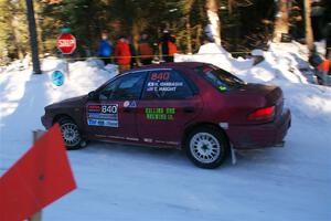Naoki Ishibashi / Trevor Haight Subaru Impreza on SS15, Agren-Hunters II.