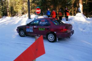 Naoki Ishibashi / Trevor Haight Subaru Impreza on SS15, Agren-Hunters II.