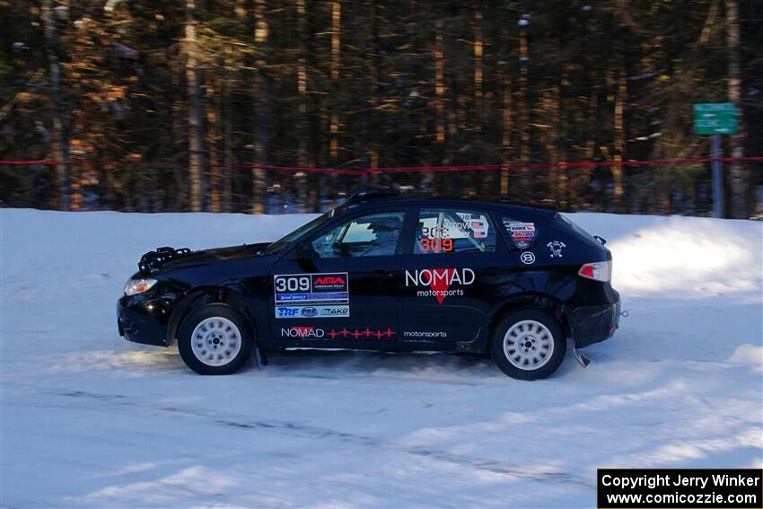 Erik Buetow / Jordan Buetow Subaru Impreza on SS15, Agren-Hunters II.