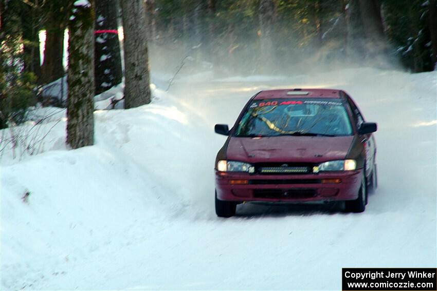 Naoki Ishibashi / Trevor Haight Subaru Impreza on SS15, Agren-Hunters II.