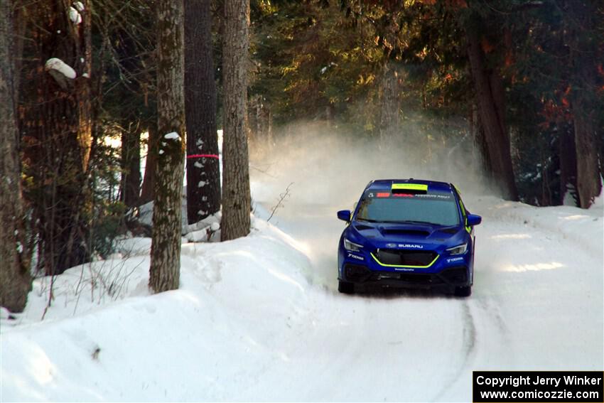 Travis Pastrana / Rhianon Gelsomino Subaru WRX ARA25L on SS15, Agren-Hunters II.