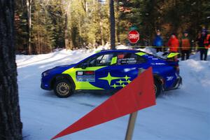 Travis Pastrana / Rhianon Gelsomino Subaru WRX ARA25L on SS15, Agren-Hunters II.