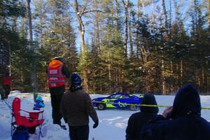 Travis Pastrana / Rhianon Gelsomino Subaru WRX ARA25L on SS15, Agren-Hunters II.