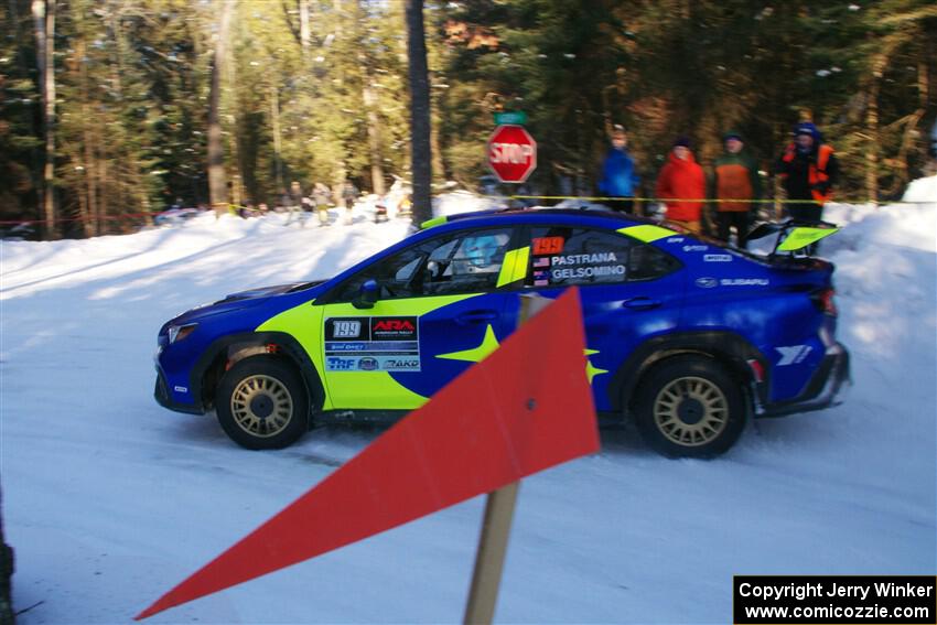 Travis Pastrana / Rhianon Gelsomino Subaru WRX ARA25L on SS15, Agren-Hunters II.