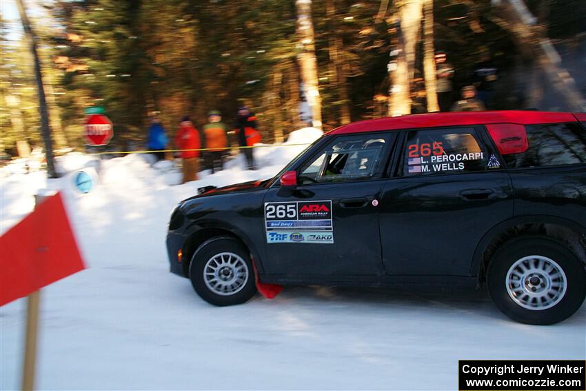 Luis Perocarpi / Mark Wells MINI Countryman JCW All4 on SS15, Agren-Hunters II.