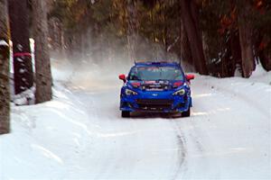 Santiago Iglesias / R.J. Kassel Subaru BRZ on SS15, Agren-Hunters II.