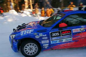 Santiago Iglesias / R.J. Kassel Subaru BRZ on SS15, Agren-Hunters II.