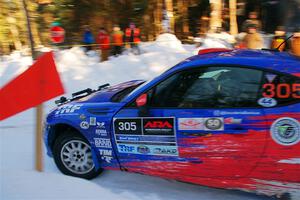 Santiago Iglesias / R.J. Kassel Subaru BRZ on SS15, Agren-Hunters II.