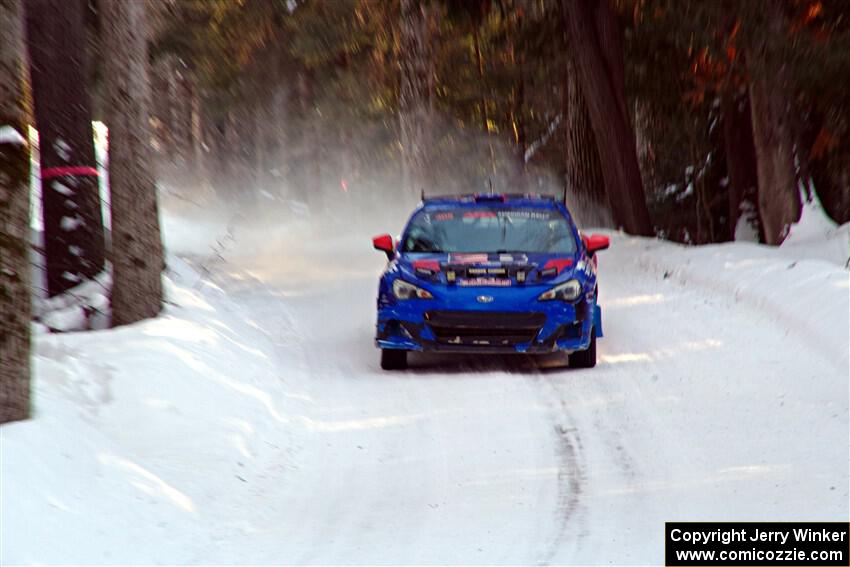 Santiago Iglesias / R.J. Kassel Subaru BRZ on SS15, Agren-Hunters II.