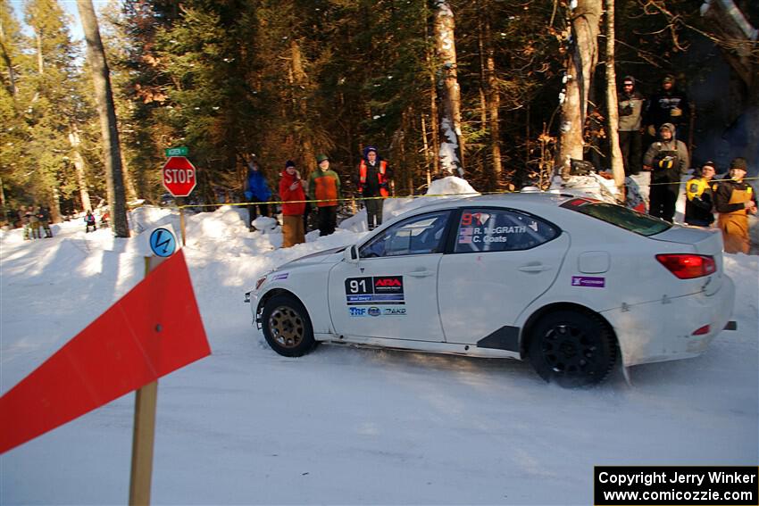 Ryan McGrath / Crystina Coats Lexus IS250 on SS15, Agren-Hunters II.