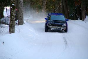 Evan Mosley / Brandon Opperthauser Subaru WRX on SS15, Agren-Hunters II.