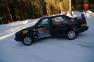 Andy Cowan / John Vinti VW Jetta VR6 on SS15, Agren-Hunters II.
