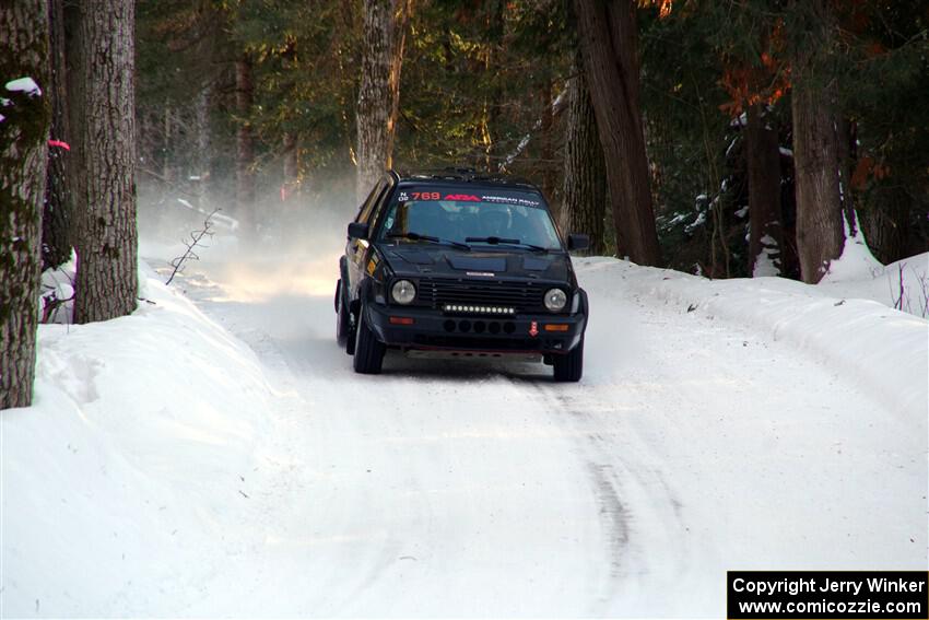 Andy Cowan / John Vinti VW Jetta VR6 on SS15, Agren-Hunters II.