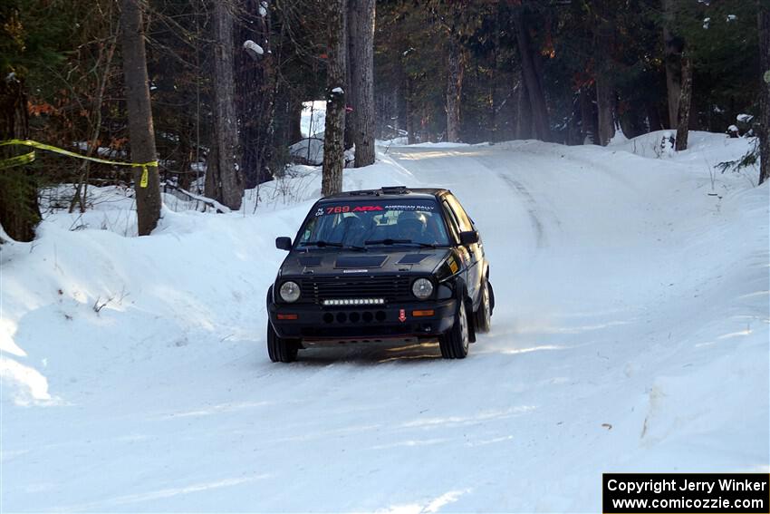 Andy Cowan / John Vinti VW Jetta VR6 on SS15, Agren-Hunters II.