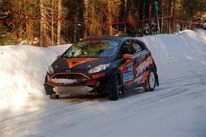 Stepan Kravets / Bohdan Kravets Ford Fiesta ST on SS15, Agren-Hunters II.