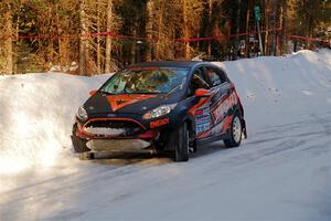 Stepan Kravets / Bohdan Kravets Ford Fiesta ST on SS15, Agren-Hunters II.
