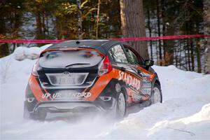 Stepan Kravets / Bohdan Kravets Ford Fiesta ST on SS15, Agren-Hunters II.