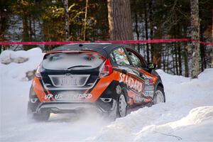 Stepan Kravets / Bohdan Kravets Ford Fiesta ST on SS15, Agren-Hunters II.