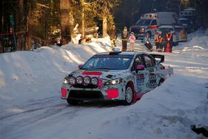 Brad Hayosh / Neil Moser Subaru WRX STi on SS15, Agren-Hunters II.