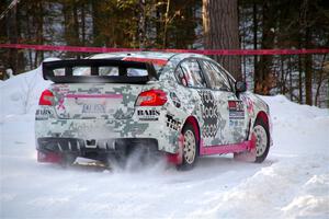 Brad Hayosh / Neil Moser Subaru WRX STi on SS15, Agren-Hunters II.