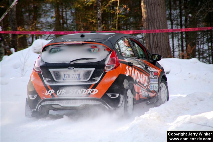 Stepan Kravets / Bohdan Kravets Ford Fiesta ST on SS15, Agren-Hunters II.