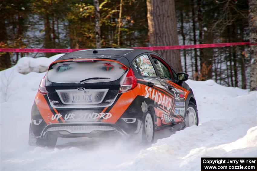 Stepan Kravets / Bohdan Kravets Ford Fiesta ST on SS15, Agren-Hunters II.