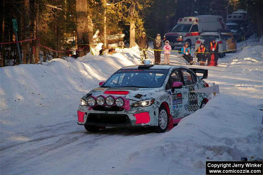 Brad Hayosh / Neil Moser Subaru WRX STi on SS15, Agren-Hunters II.