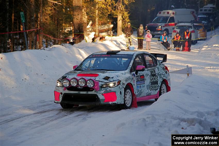 Brad Hayosh / Neil Moser Subaru WRX STi on SS15, Agren-Hunters II.