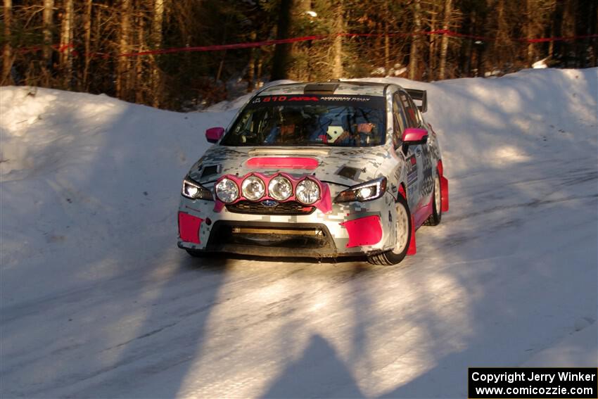 Brad Hayosh / Neil Moser Subaru WRX STi on SS15, Agren-Hunters II.