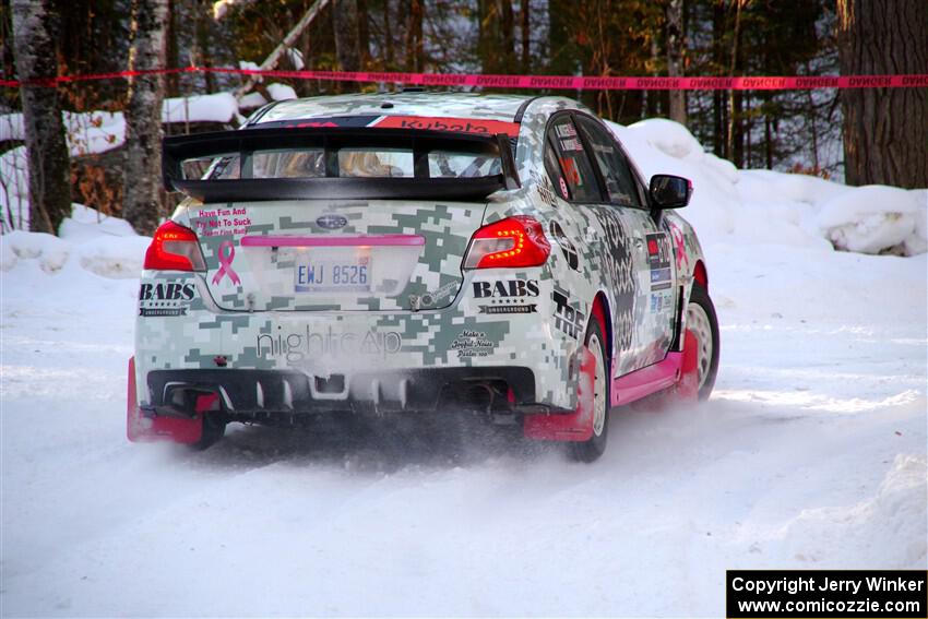 Brad Hayosh / Neil Moser Subaru WRX STi on SS15, Agren-Hunters II.