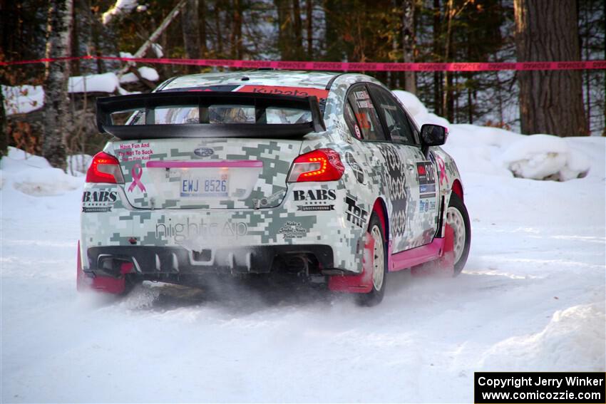 Brad Hayosh / Neil Moser Subaru WRX STi on SS15, Agren-Hunters II.