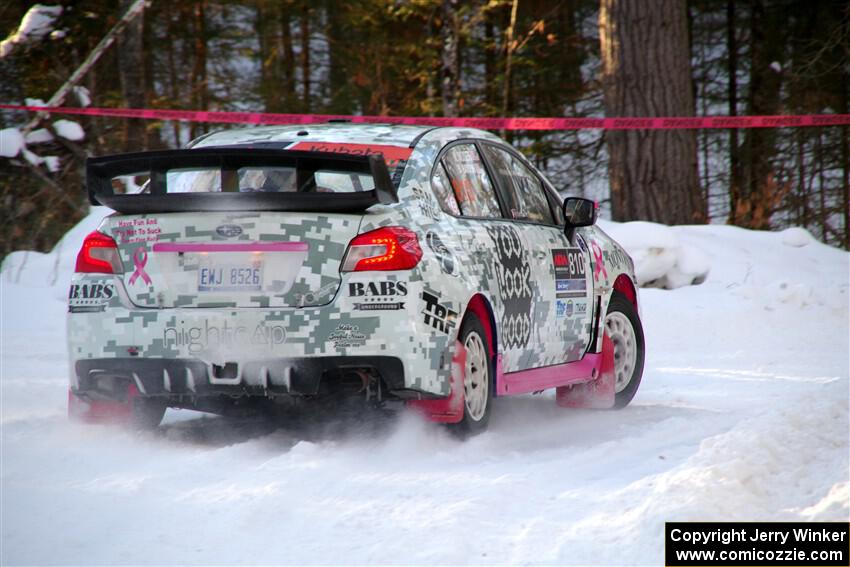 Brad Hayosh / Neil Moser Subaru WRX STi on SS15, Agren-Hunters II.
