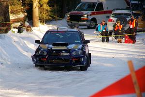 Mike Carr / Jeremy Agostino Subaru WRX STi on SS15, Agren-Hunters II.
