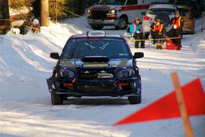 Mike Carr / Jeremy Agostino Subaru WRX STi on SS15, Agren-Hunters II.