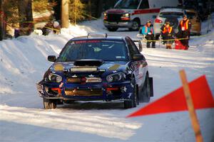 Mike Carr / Jeremy Agostino Subaru WRX STi on SS15, Agren-Hunters II.