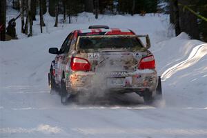 Mike Carr / Jeremy Agostino Subaru WRX STi on SS15, Agren-Hunters II.