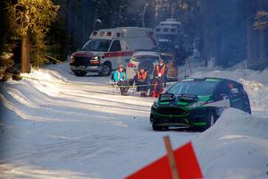 Nick Tippman / David Tippman Ford Fiesta ST on SS15, Agren-Hunters II.