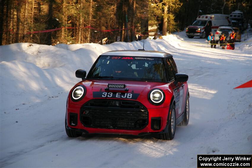 Cristian Perocarpi / Carlos Schrunder MINI Cooper JCW on SS15, Agren-Hunters II.