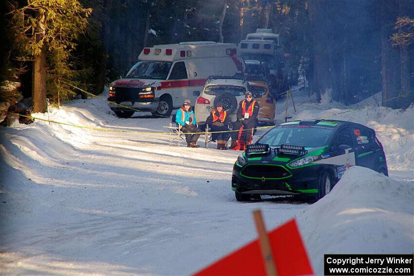 Nick Tippman / David Tippman Ford Fiesta ST on SS15, Agren-Hunters II.