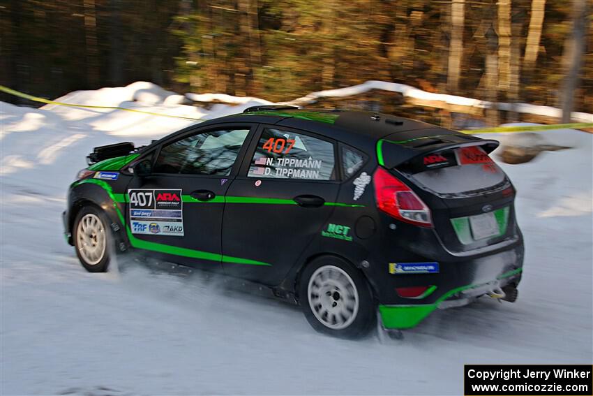 Nick Tippman / David Tippman Ford Fiesta ST on SS15, Agren-Hunters II.