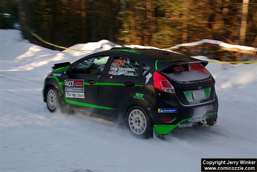 Nick Tippman / David Tippman Ford Fiesta ST on SS15, Agren-Hunters II.
