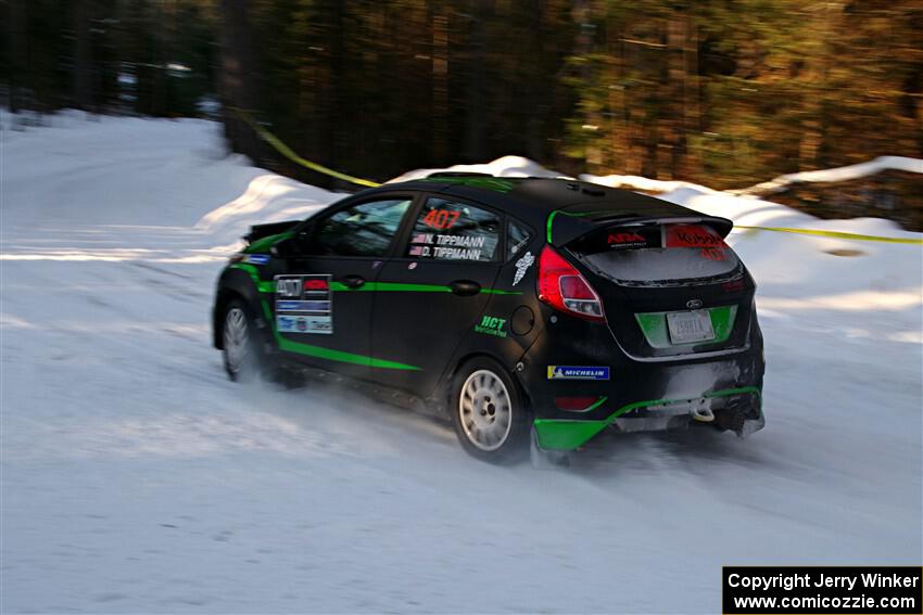 Nick Tippman / David Tippman Ford Fiesta ST on SS15, Agren-Hunters II.