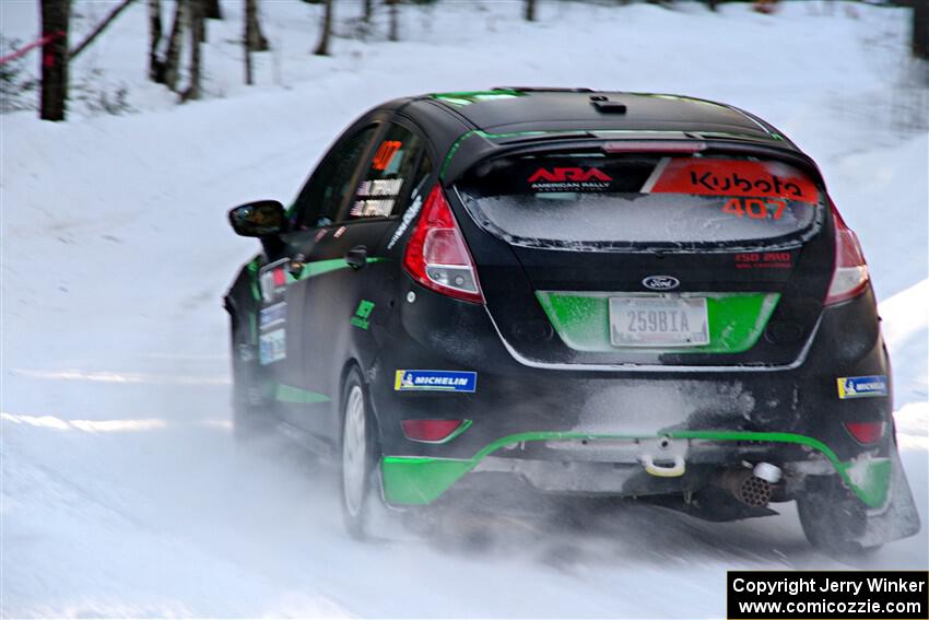 Nick Tippman / David Tippman Ford Fiesta ST on SS15, Agren-Hunters II.
