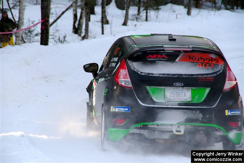 Nick Tippman / David Tippman Ford Fiesta ST on SS15, Agren-Hunters II.