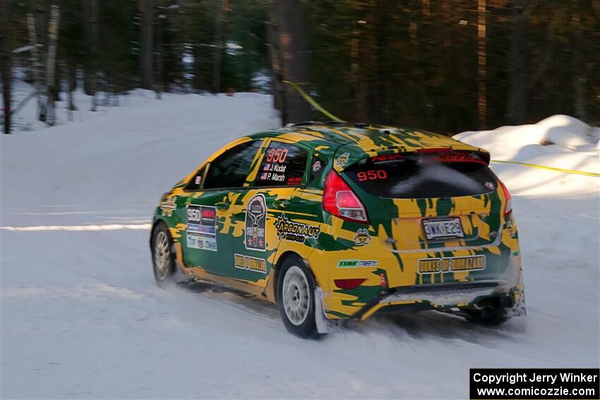 Jason Kodat / Phil Marsh Ford Fiesta ST on SS15, Agren-Hunters II.