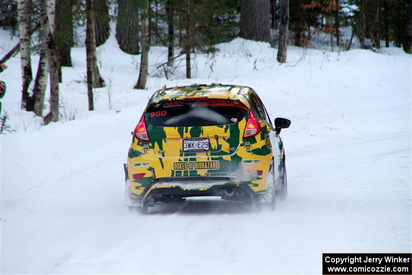 Jason Kodat / Phil Marsh Ford Fiesta ST on SS15, Agren-Hunters II.
