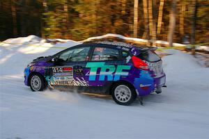 Imogen Thompson / Steve Harrell Ford Fiesta on SS15, Agren-Hunters II.