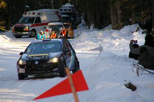 Scott James / Michelle Donovan VW GTI on SS15, Agren-Hunters II.
