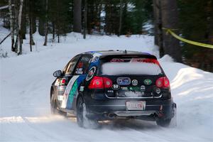 Scott James / Michelle Donovan VW GTI on SS15, Agren-Hunters II.