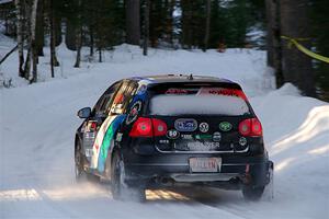Scott James / Michelle Donovan VW GTI on SS15, Agren-Hunters II.